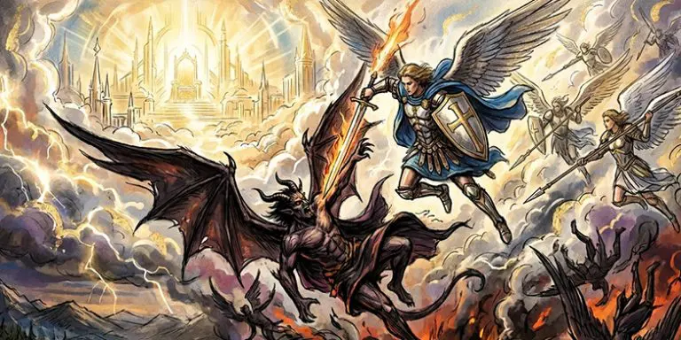 Pemberontakan Lucifer: Awal Mula Peperangan di Surga Menurut Alkitab