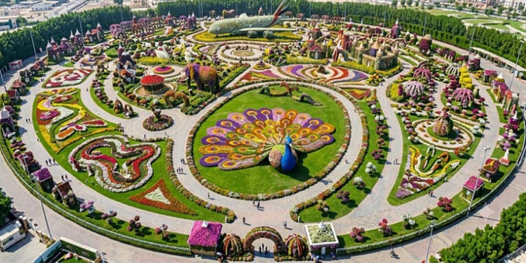 Taman Bunga Di Tengah Gurun Yang Menakjubkan Taman Bunga Di Tengah Gurun Yang Menakjubkan